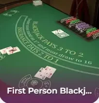 First Person Blackjack